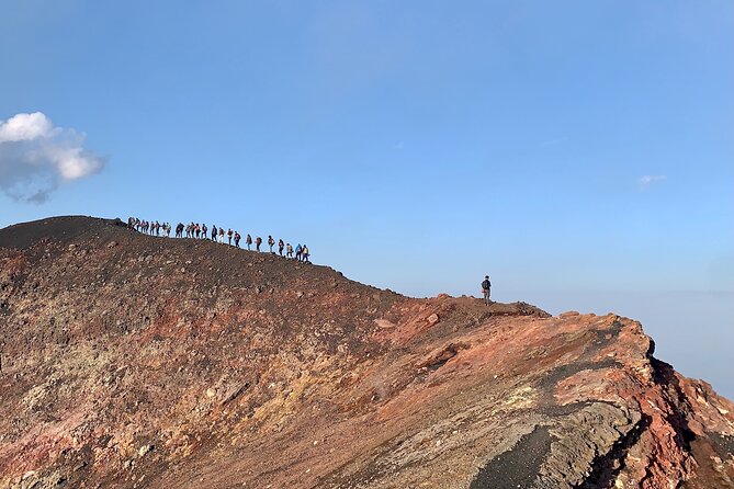 Etna excursion 3000 meters with 4x4 cable car and Trekking - Barbagallo Crater and the 2002 lava channel
