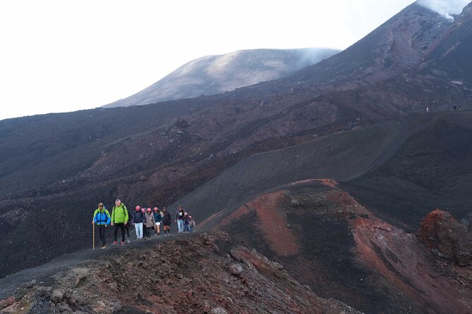 Etna excursion 3000 meters with 4x4 cable car and Trekking - The descent by sand, cable car, and view