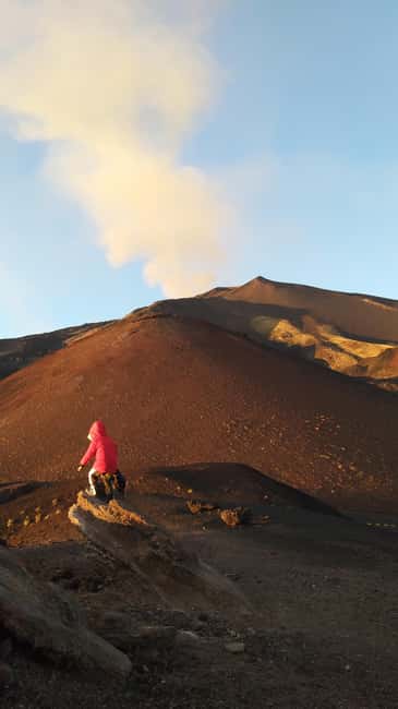 Etna: Jeep excursion and trekking suitable for everyone. Shoes and jacket provided free of charge. - Walking across seven volcanic cones in about 50 minutes