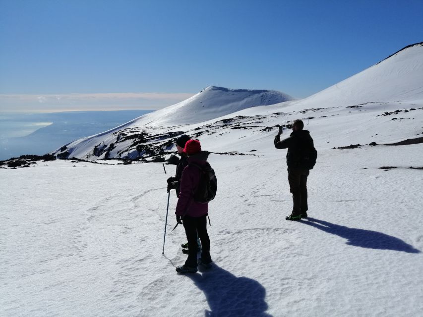 Etna South: High Altitude Winter Trek with an Alpine Guide - Barbagallo craters and the high point of the walk