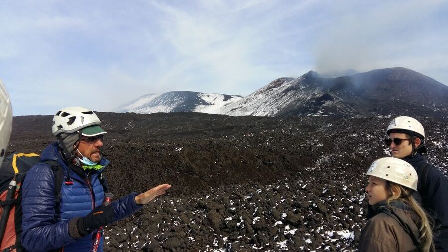 Etna Southern Slope Guided Easy Trek - Following the 2001 lava flows and volcanic fracture