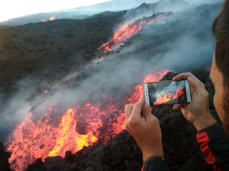 Etna: Trekking to the summit craters at 3340 meters - The Barbagallo Craters and Lava Channel