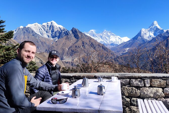 Everest Base Camp Trek with Helicopter Return from Gorakshep to Lukla - Dingboche and the Nangkartshang acclimatization climb