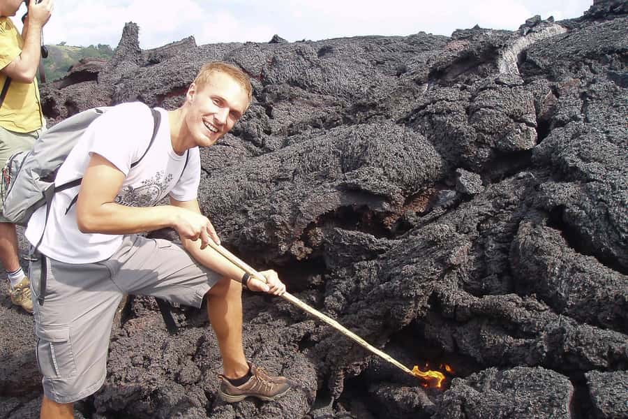 From Antigua: Pacaya Volcano Trek - Pine Forest First, Volcanic Ash Next