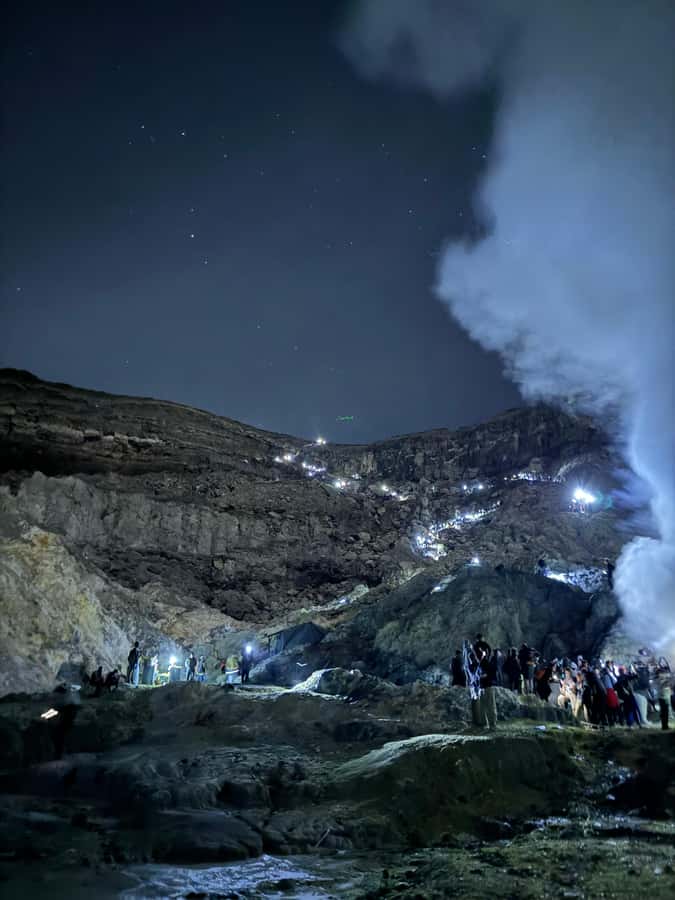 From Bali : The Majestic Mount Ijen Sunrise Trekking - The Gilimanuk to Ketapang Ferry Crossing