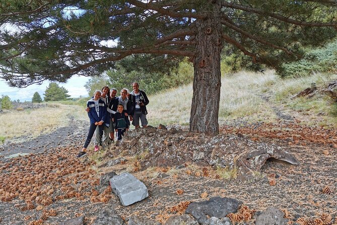 From Catania: Private mt. Etna trekking and pic-nic - Grotta di Serracozzo, a short walk underground