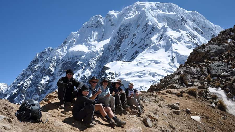 From Cusco: Salkantay trek 5 days/4 nights meals included - Day two: The hard climb to Salkantay Pass