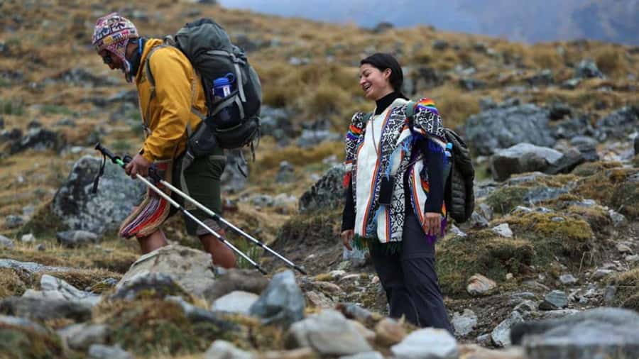 From Cusco: Salkantay trek 5 days/4 nights meals included - Day one: Humantay Lake and the first camp