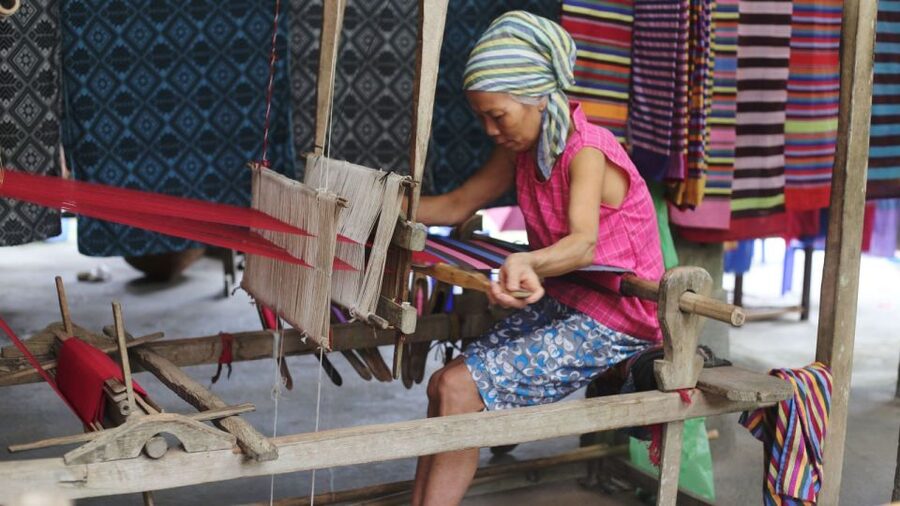 From Hanoi: Mai Chau Valley & Hill Tribes 2-Day Trek Tour - An evening of Thai food, dance, and local wine