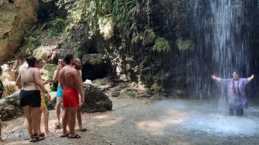 From Kalkan: Saklikent Gorge and Gizlikent Waterfall Trek - Walking 300 meters to Gizlikent Waterfall