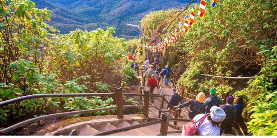 From Kandy: Adams Peak Guided hike via Peak Wilderness - Breakfast and the Murray Estate descent