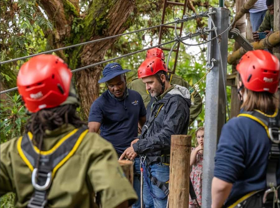 From Kigali: 2 days chimpanzee trekking and canopy walk - A lodge night close to the rainforest