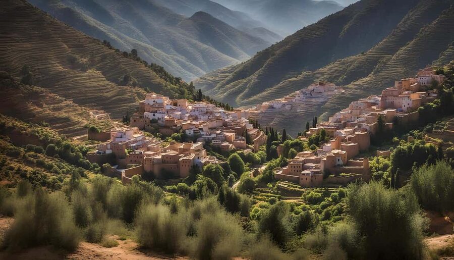From Marrakech: Trek to Atlas Mountains, Full-Day Trip Lunch - Meeting Berber communities along the trail