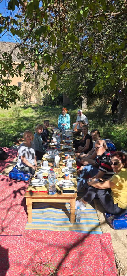 From Marrakech:Trekking in Atlas mountains 2 days - Day one: Aguersiwal to Tizi Oussem
