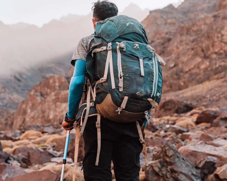From Marrakesh: 2-Day Mount Toubkal Trek - Descending to Imlil tests your legs
