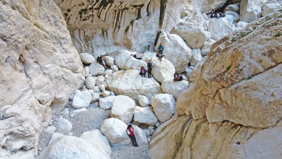 From Orosei or Dorgali: Trek to Gorropu with Panoramic Views - Entering the canyon after two hours