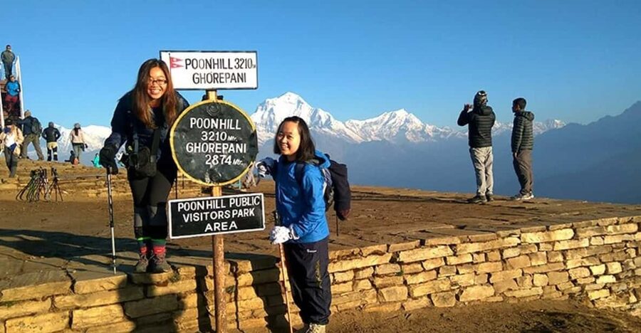 From Pokhara: 3-Day Ghorepani Poonhill Short Trek - Day three: the pre-dawn climb to Poon Hill