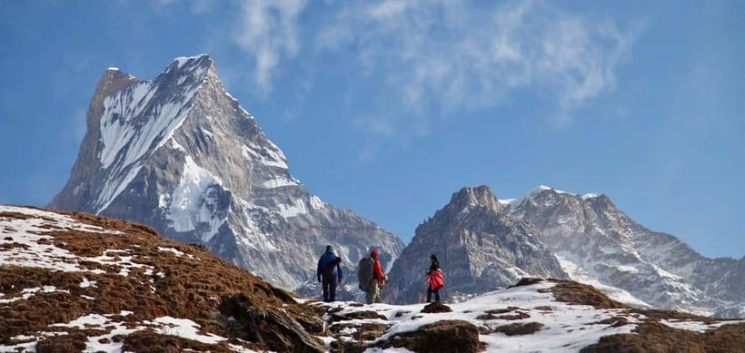 From Pokhara: 4-Day Mardi Himal Base Camp Trek - Day one: Kande to Forest Camp through Australian Camp