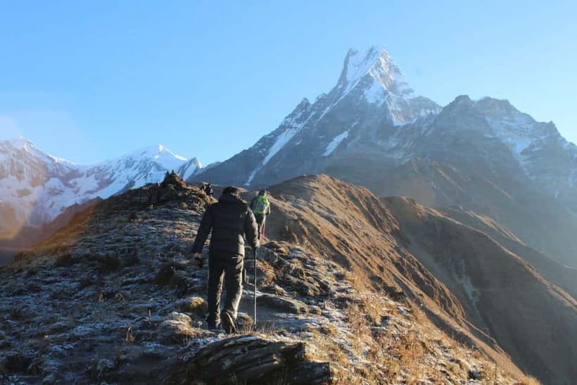 From Pokhara: 4-Day Mardi Himal Base Camp Trek - Day three: sunrise at Mardi Viewpoint and the Base Camp decision