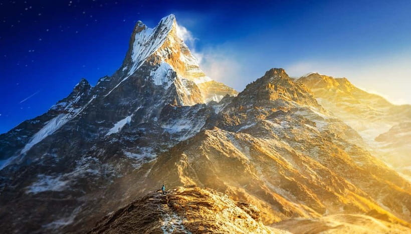 From Pokhara: 4-Day Mardi Himal Base Camp Trek - Day two: the long climb to High Camp