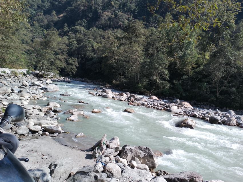 From Pokhara: 7 Days Budget backpackers group ABC Trek - Day 6: Bamboo to Chhomrong, Jhinu, and Kyumi