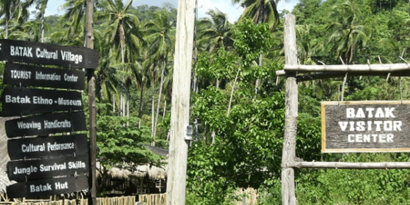 From Puerto Princesa: Trek to Batak Tribe Village - Lunch, return walk, and the trip back