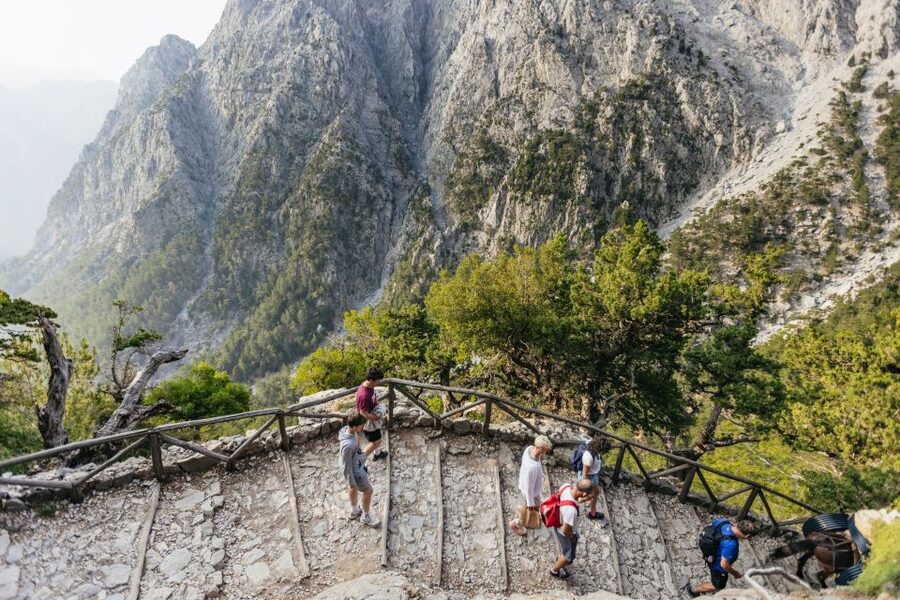 From Rethymno: Samaria Gorge Full-Day Trek, Pickup & Guide - Forest, Springs, and Rough Stone