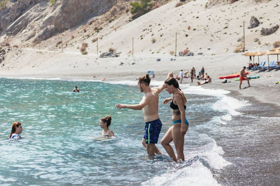 From Rethymno: Samaria Gorge Full-Day Trek, Pickup & Guide - Agia Roumeli, Swim, and Lunch