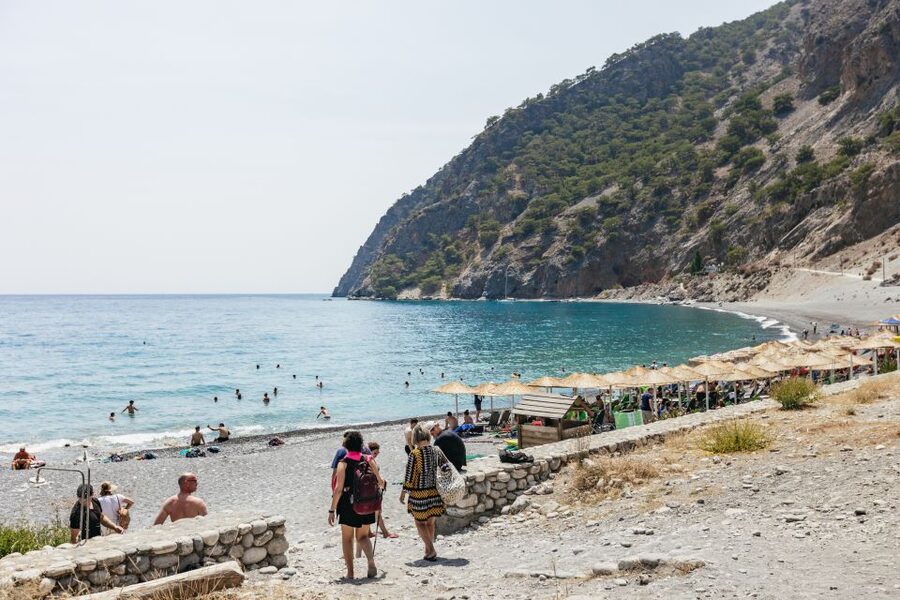 From Rethymno: Samaria Gorge Full-Day Trek, Pickup & Guide - The Ferry From Agia Roumeli to Sfakia