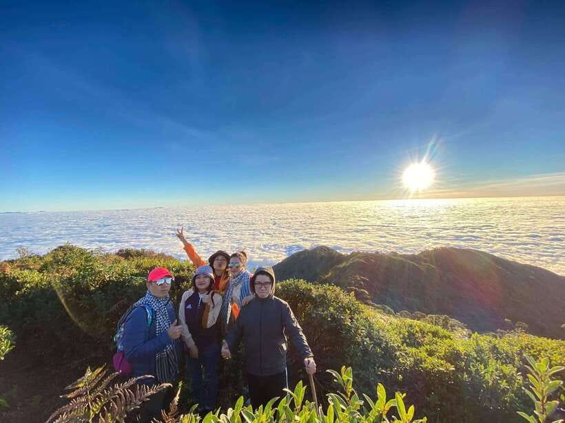 From Sa Pa: Full Day Trek of Fansipan Mountain - Bamboo forest, rain forest, and mountain streams