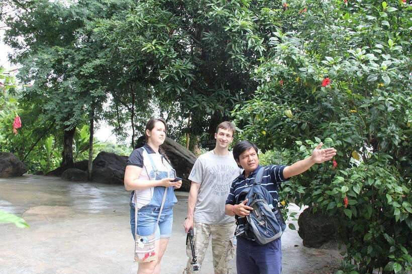 From Siem Reap: Phnom Kulen National Park Trekking Tour - Walking through rainforest to the sacred riverbed