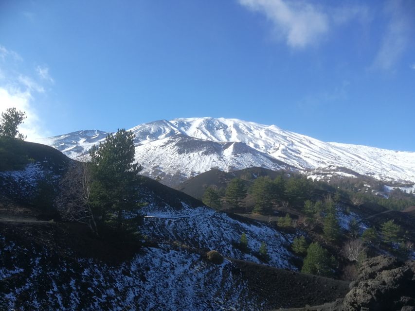 From Taormina: Half-Day Mount Etna Morning Trek - Going underground into a lava cave