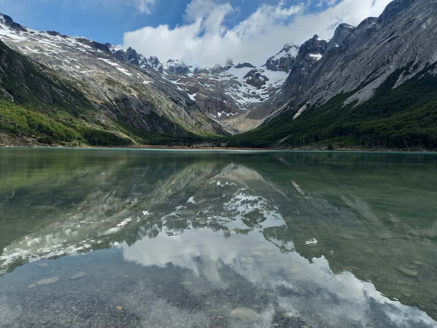 From Ushuaia: Tierra del Fuego Emerald Lagoon Trekking Tour - Reaching the lagoon after five kilometers