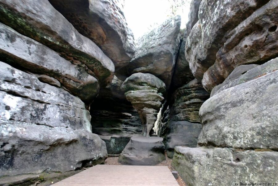 From Wroclaw: Full-Day Stolowe Mountains Trekking Tour - A private group and multilingual guiding