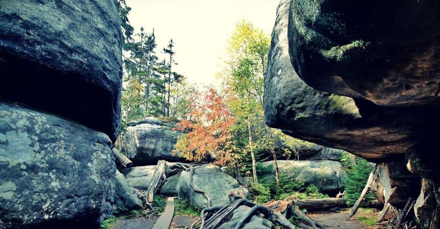 From Wroclaw: Full-Day Stolowe Mountains Trekking Tour - From Wroclaw to Karlow and the start of the climb