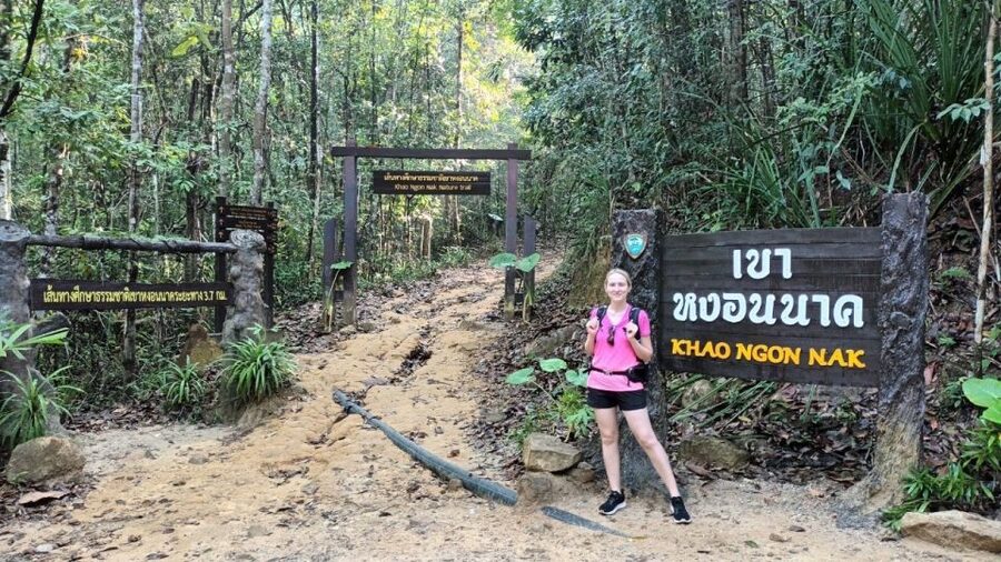 Full day Khao Hon Nak Trekking with lunch - Forest, wildlife, and the snake-crest summit