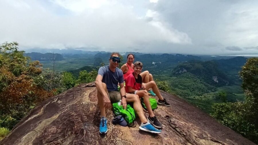 Full day Khao Hon Nak Trekking with lunch - The trail briefing and the first uphill stretch