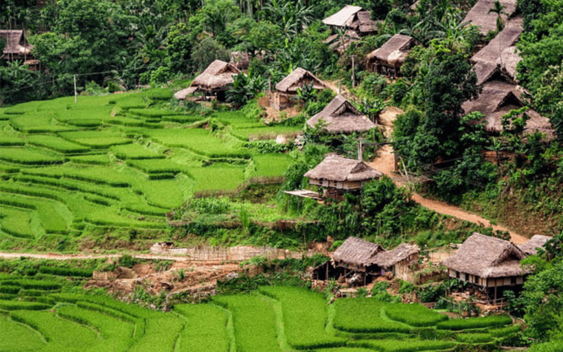 Ha Noi - Mai Chau - Pu Luong 2 Days 1 Night Trekking Tour - Lunch, the ride home, and the real pace of the tour