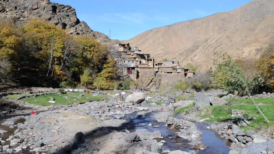 Half Day Guided Trek departure from Imlil - Tea on the balcony and a look inside local life