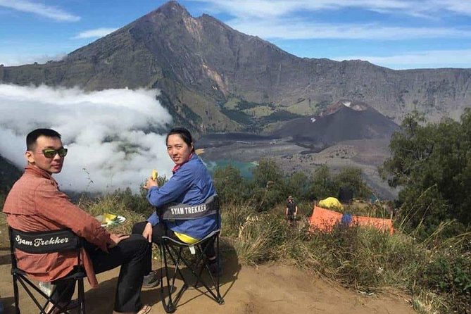 Hiking Rinjani Volcano To Crater rim Senaru 2 Days, Group - Syam Trekker - Sunrise at Senaru Crater Rim