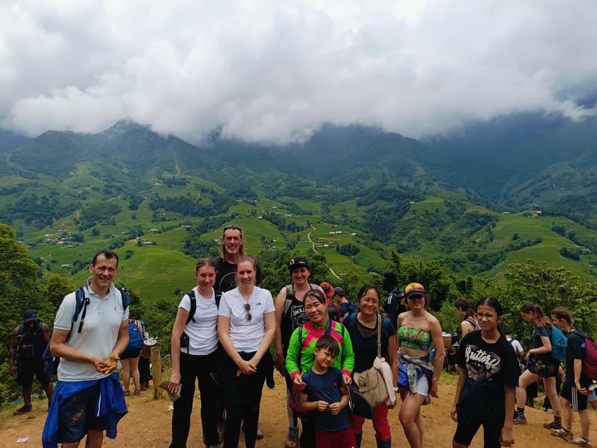 In Sapa: 1 Day Mountain Trek, Visit beautiful villages - Giang Ta Chai marks the practical finish