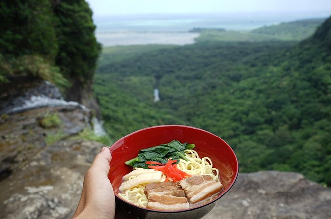 Iriomote’s Adventure: Pinaisara Falls Canoe and Trekking Tour - Climbing to the top for the best view
