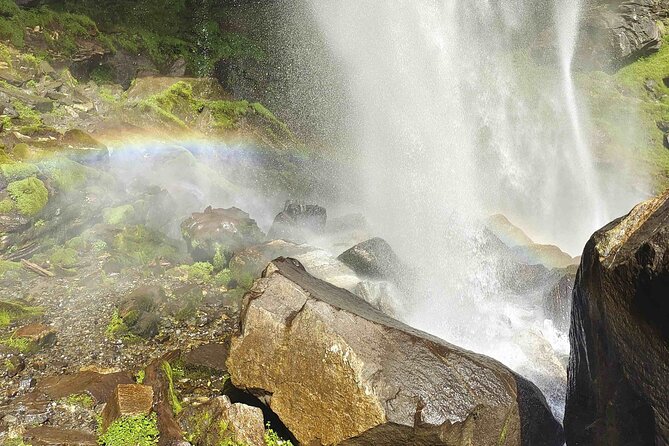 Jogini Waterfall Trek from Manali - Returning to Vashisht for a Himachali meal