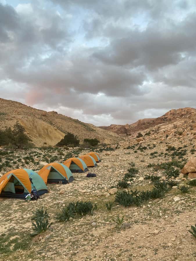Jordan Trail: Dana to Petra 4-Day Trekking Tour - The final approach to Little Petra