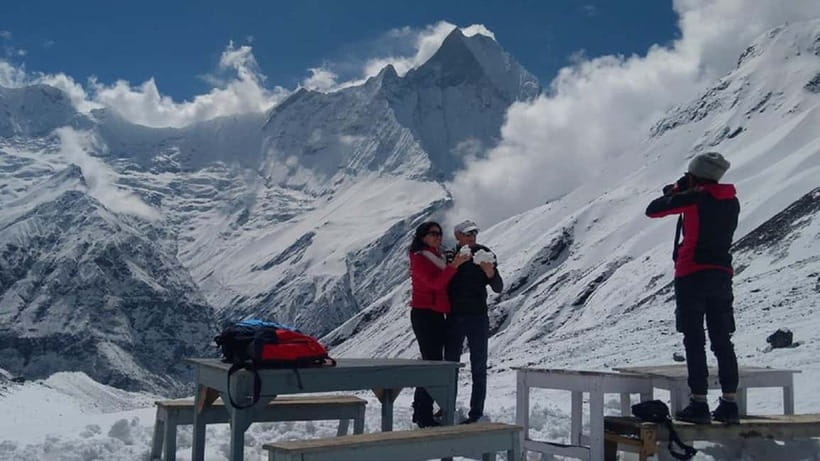 Kathmandu or Pokhara: 5-Day Annapurna Base Camp (ABC) Trek - Day one: Kathmandu or Pokhara to Sinuwa