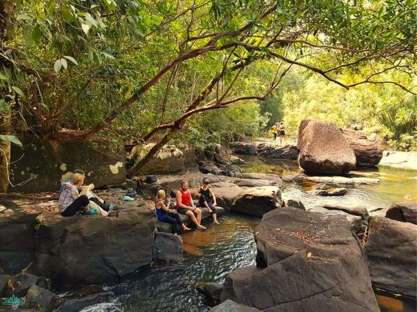 Kbal Spean Trekking Tour with Banteay Srei & Landmine Museum - The 2.5-hour walk to Kbal Spean
