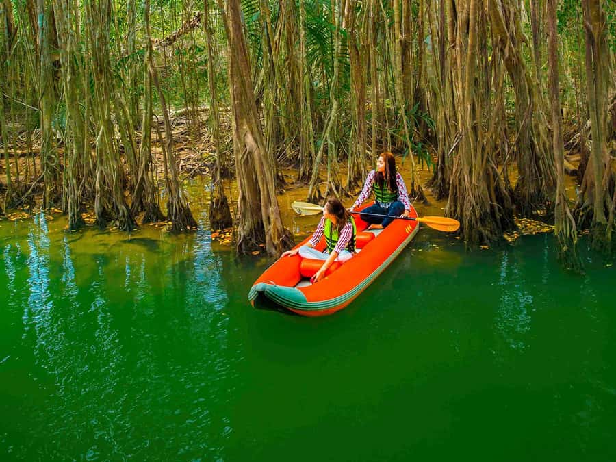 Khao Lak's Little Amazon: Canoe, Trek & Waterfall Day Trip - Rommanee Hot Springs: a simple final soak