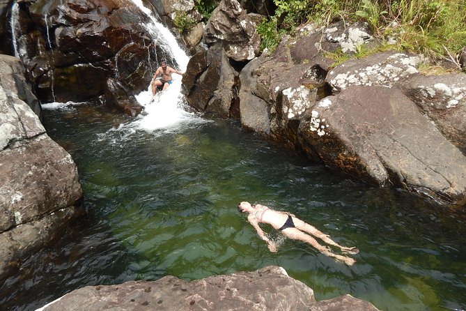 Knuckles Spice Trail Trek from Kandy - The waterfall and natural swimming pool