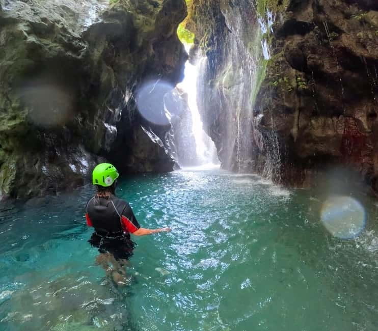 Kourtaliotiko Gorge: Guided River Adventure Trek with Lunch - Swimming to the hidden waterfall