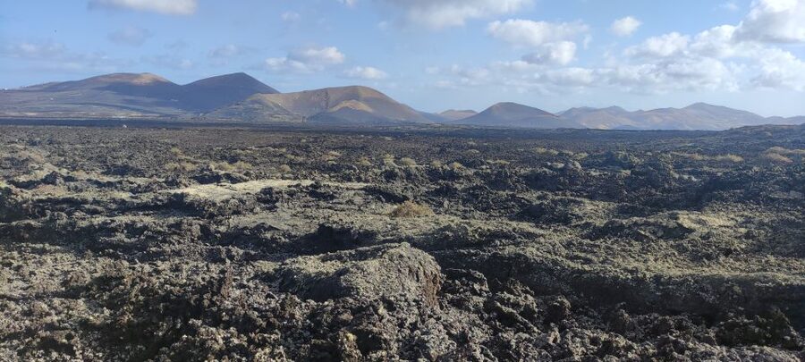 Lanzarote: Timanfaya Natural Park Trekking Tour - Lava rivers, craters, and gentle uphill sections